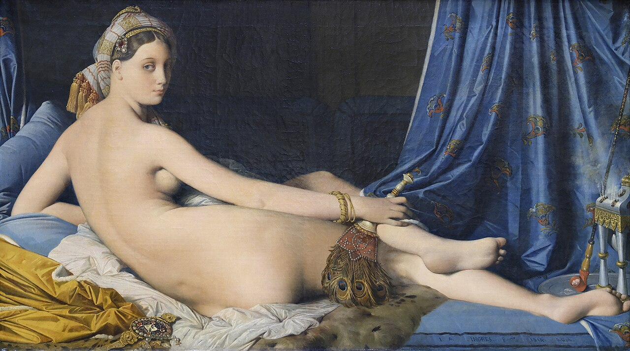 Jean-Auguste-Dominique Ingres, La Grande Odalisque, 1814