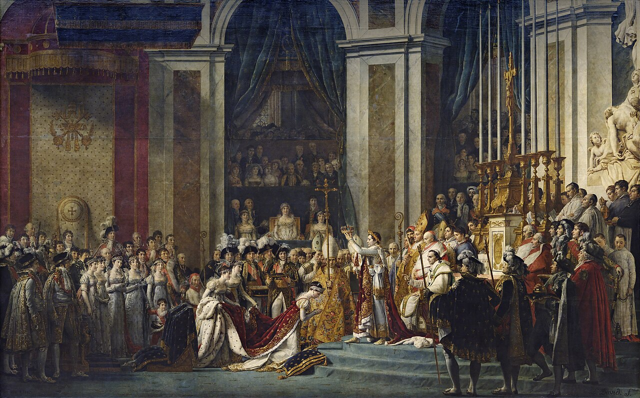 Jacques-Louis David, Le Sacre de Napoléon, 1806-1807